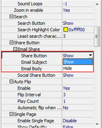 social share page turning book