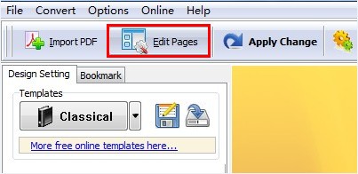 flip page editor