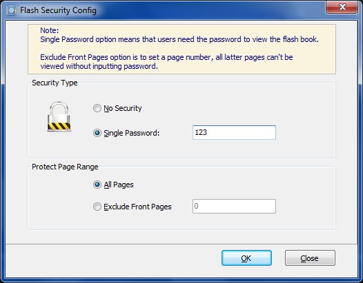 secure page turning book