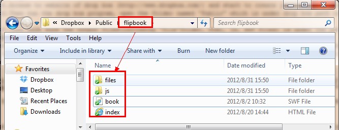 upload flipbook to website