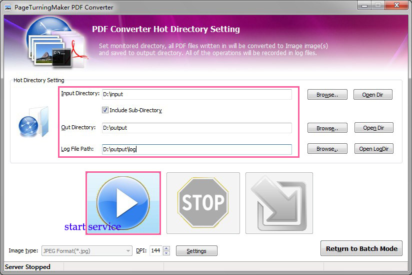 Free PDF converter for Page Turning Maker