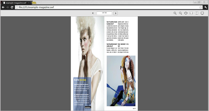 Free PDF to Flash
