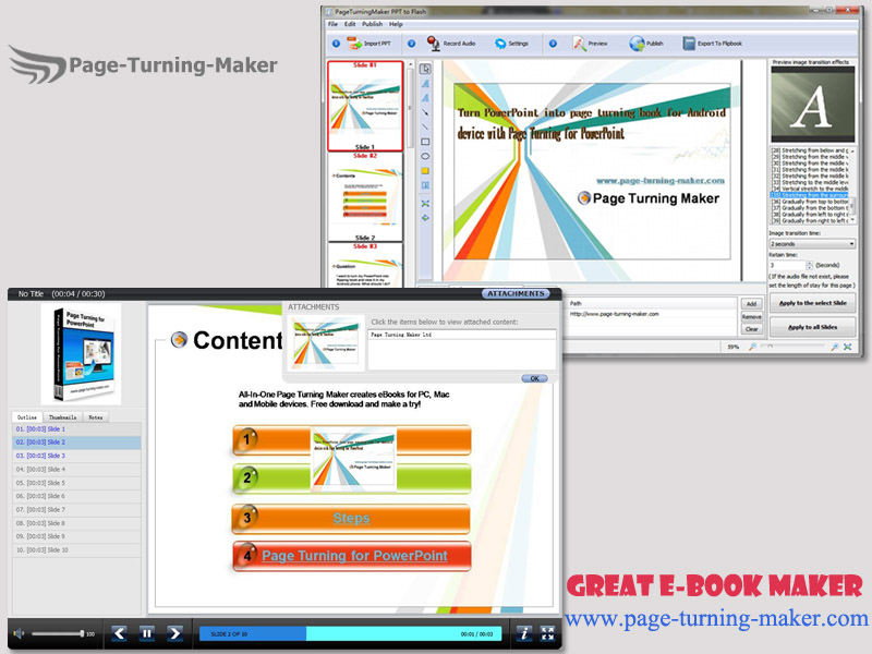 Free PageTurningMaker PPT to Flash 1.0