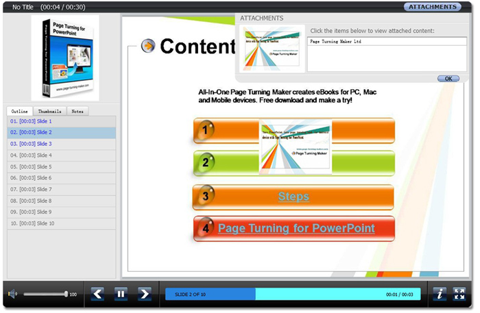 Free PowerPoint to Slide show