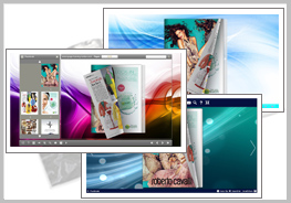Fluent Line Theme for Page Turning book