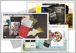 Innovative Paintings Theme for page turning book