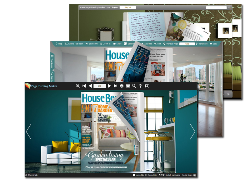 Home Templates for Page Turning Book 1.0 full
